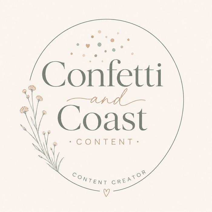 Confetti & Coast Content logo